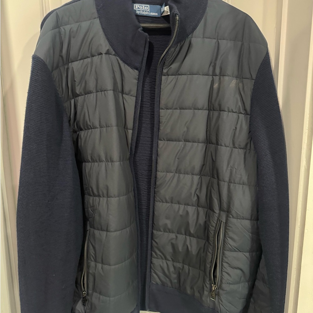 Polo by Ralph Lauren Dark Blue Puffer Quilted Jacket